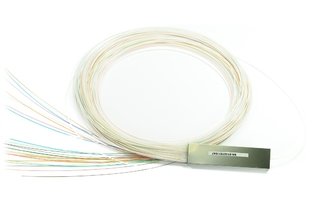 Сплиттер бескорпусный PLC 1/32, длина 1-1.5m, буфер 0.9mm - (Неоконцованный)