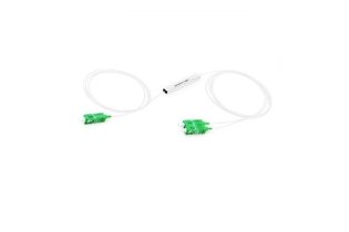 Сплиттер бескорпусный PLC 1/2, длина 1-1.5m, буфер 0.9mm - SC/APC