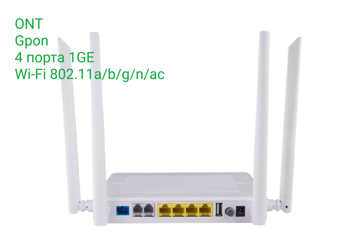 Абонентский терминал GPON ONT FD604GW-DG