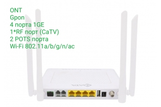 Абонентский терминал  GPON ONT FD804GW-DAG